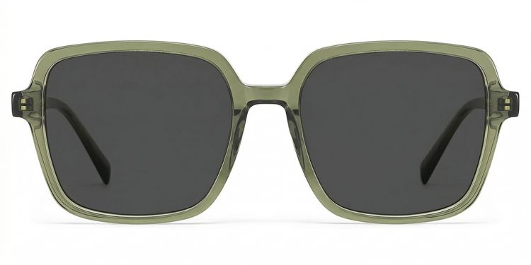 Ember Grün Quadratisch Brille