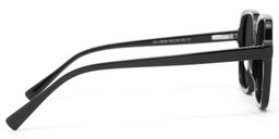 Ember Schwarz Quadratisch Sonnenbrille3