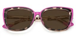 Fenn Rosa-Tortoise Cateye Sonnenbrille1