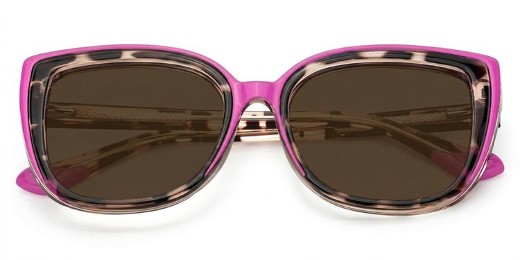 Fenn Rosa-Tortoise Cateye Sonnenbrille