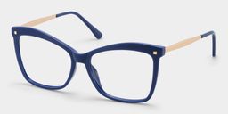 Isaebella Blau Schmetterling Brille2