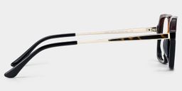 Beatrice Zweifarbig Rechteckig Brille4