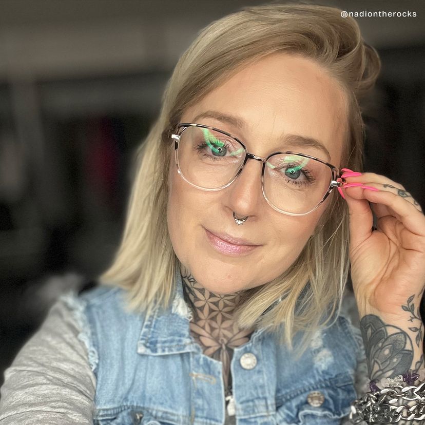 Haygood Schwarz-Tortoise Cateye Brille