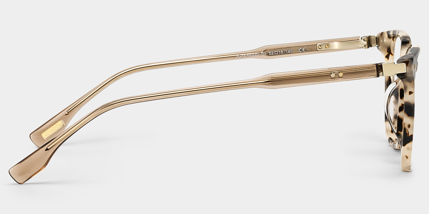 Zoe Tortoise Quadratisch Brille5