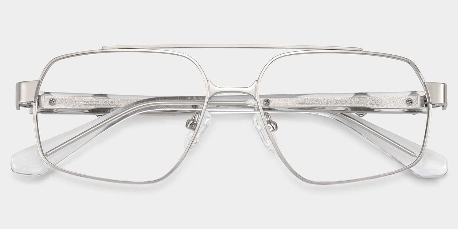 Sterling Silber Pilot Brille3