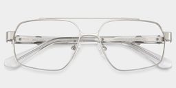 Sterling Silber Pilot Brille3