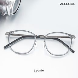 Leonie Grau Rund Brille0