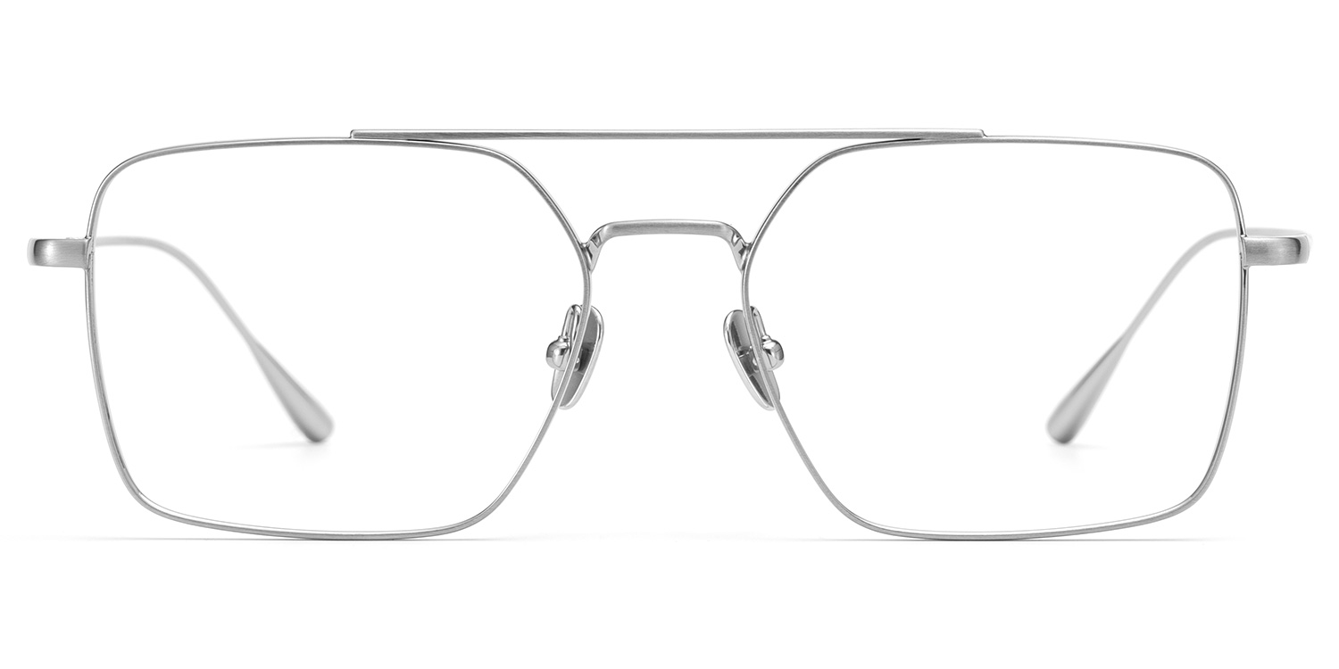 Jensen Silber Pilot Brille gutes Bild