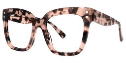 Minguela Rosa-Tortoise Quadratisch Brille2