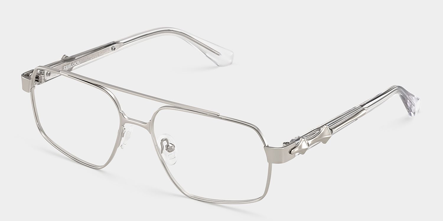 Sterling Silber Pilot Brille4