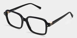 Talia Schwarz Quadratisch Brille5