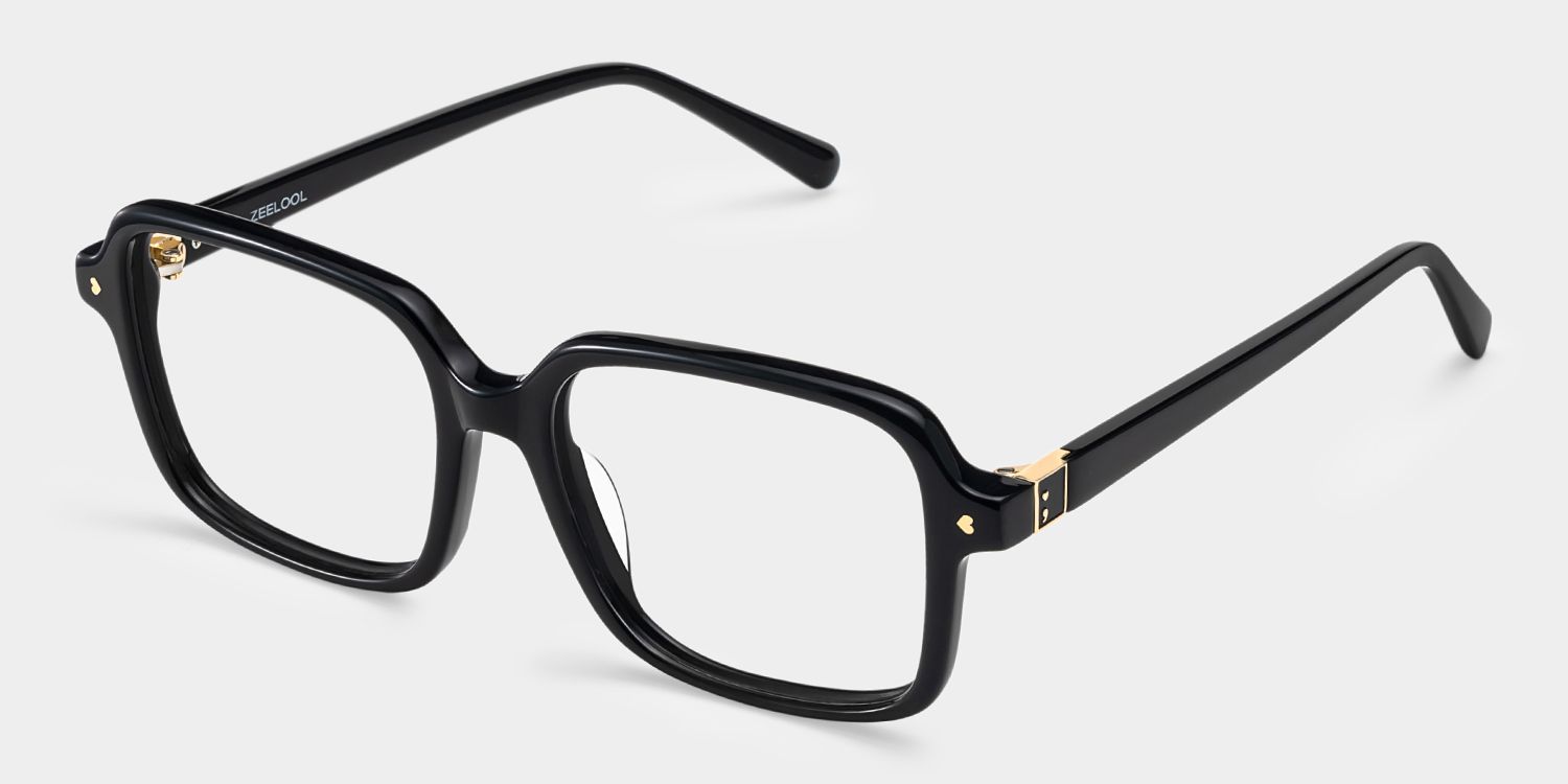 Talia Schwarz Quadratisch Brille5