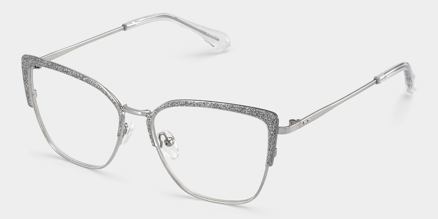 Javier Silber Rechteckig Brille5