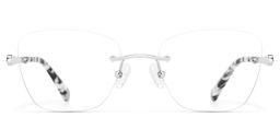 Seth Silber Rechteckig Brille0