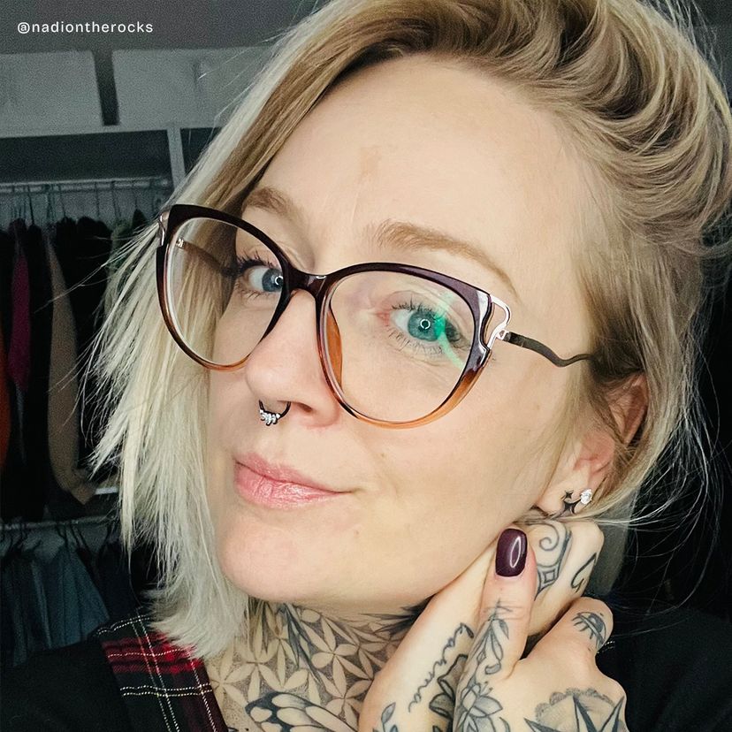 Chapman Braun Cateye Brille