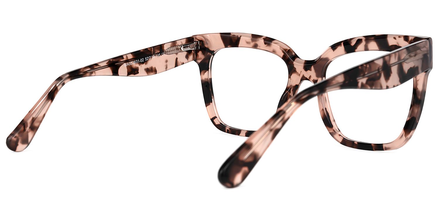 Minguela Rosa-Tortoise Quadratisch Brille4