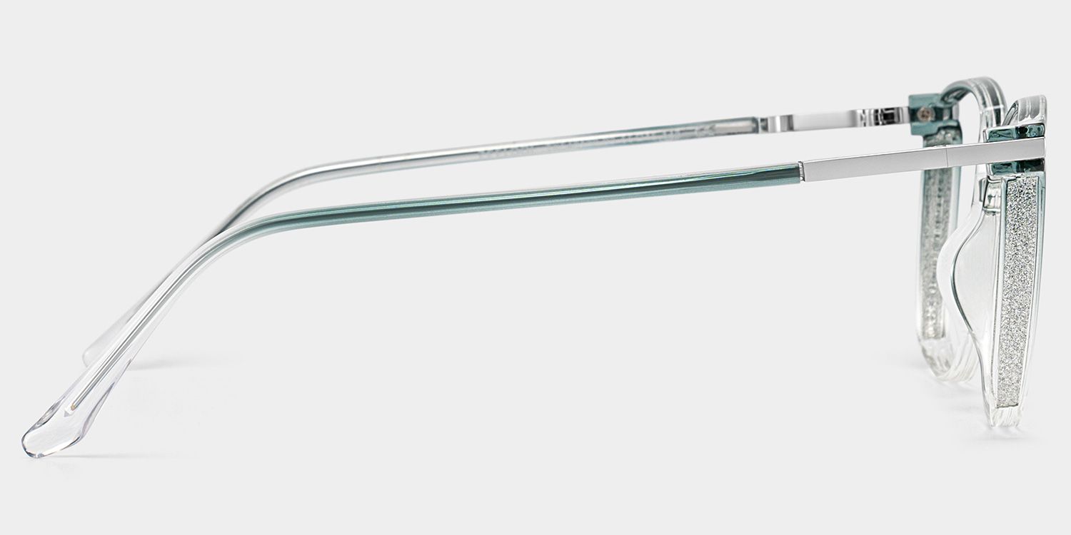 Walden Graugrün Cateye Brille4