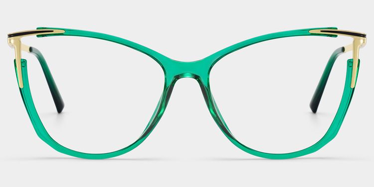 Pace Grün Cateye Brille