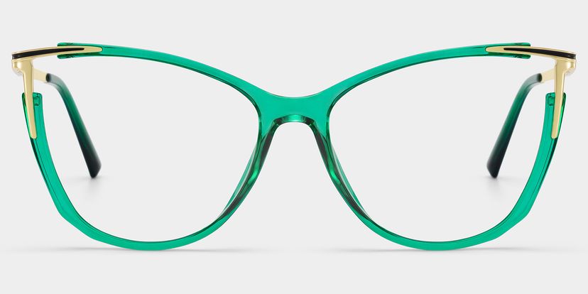 Pace Grün Cateye Brille