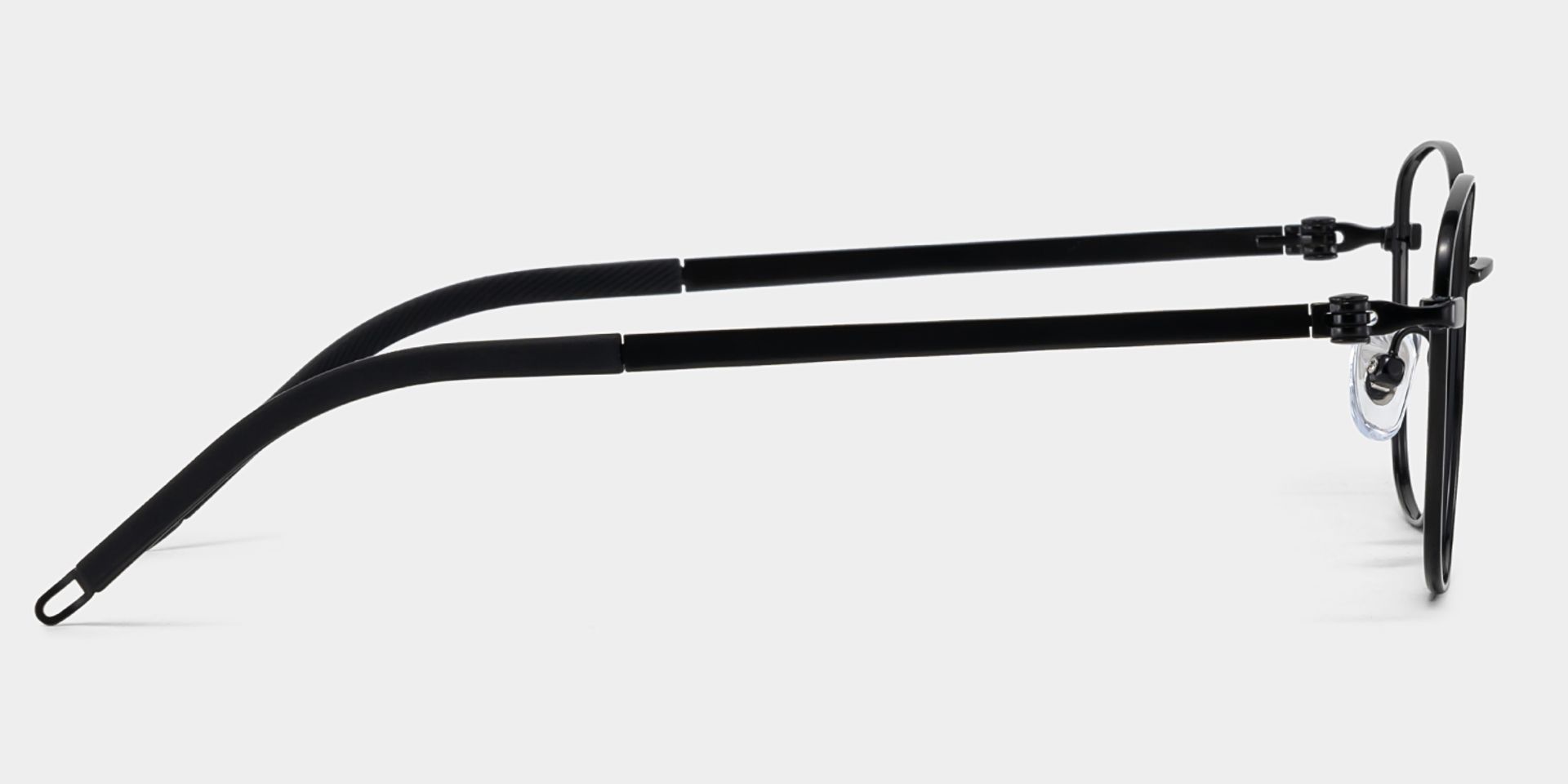 Tianna Schwarz Rechteckig Brille5