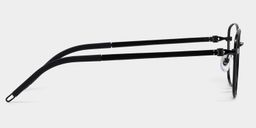 Tianna Schwarz Rechteckig Brille5