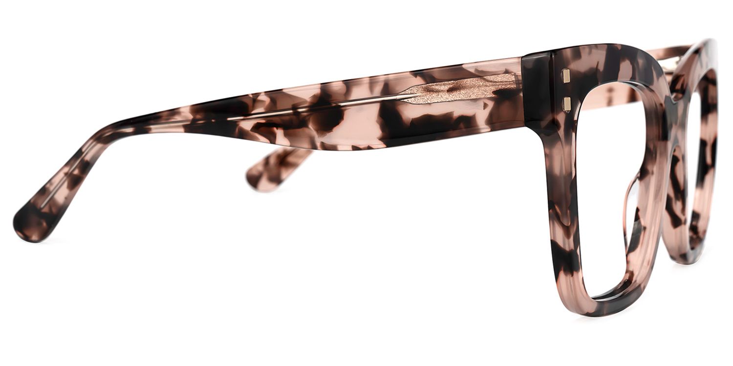 Minguela Rosa-Tortoise Quadratisch Brille3