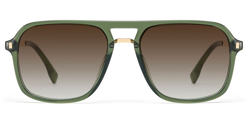 Berkeley Grün Pilot Brille