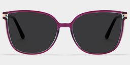 Walden Lila Cateye Brille0