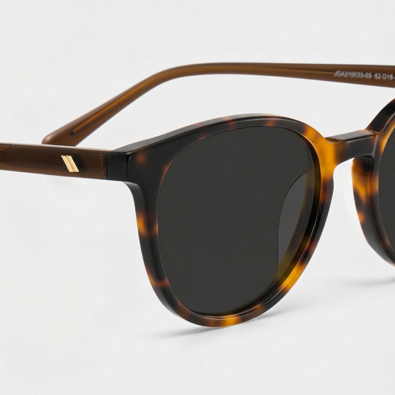 Allison Tortoise Rund Brille4