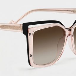 Twolla Beige Quadratisch Brille4