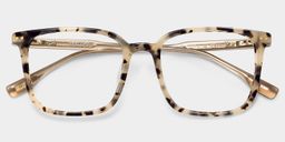 Zoe Tortoise Quadratisch Brille3