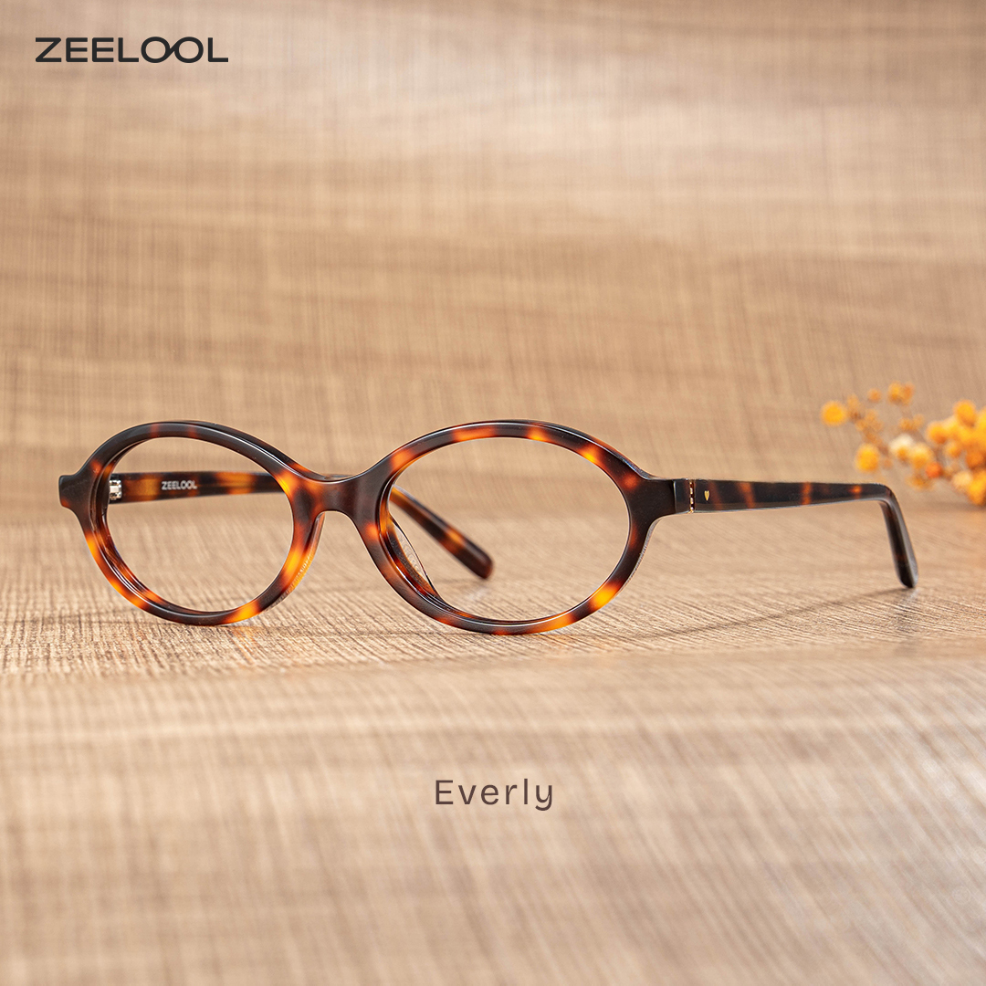 Everly Tortoise Oval Brille2