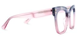 Minguela Grau-Rosa Quadratisch Brille3