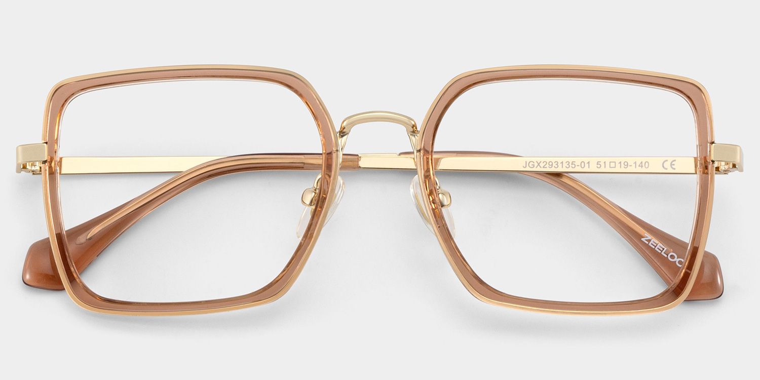Shane Braun Quadratisch Brille2