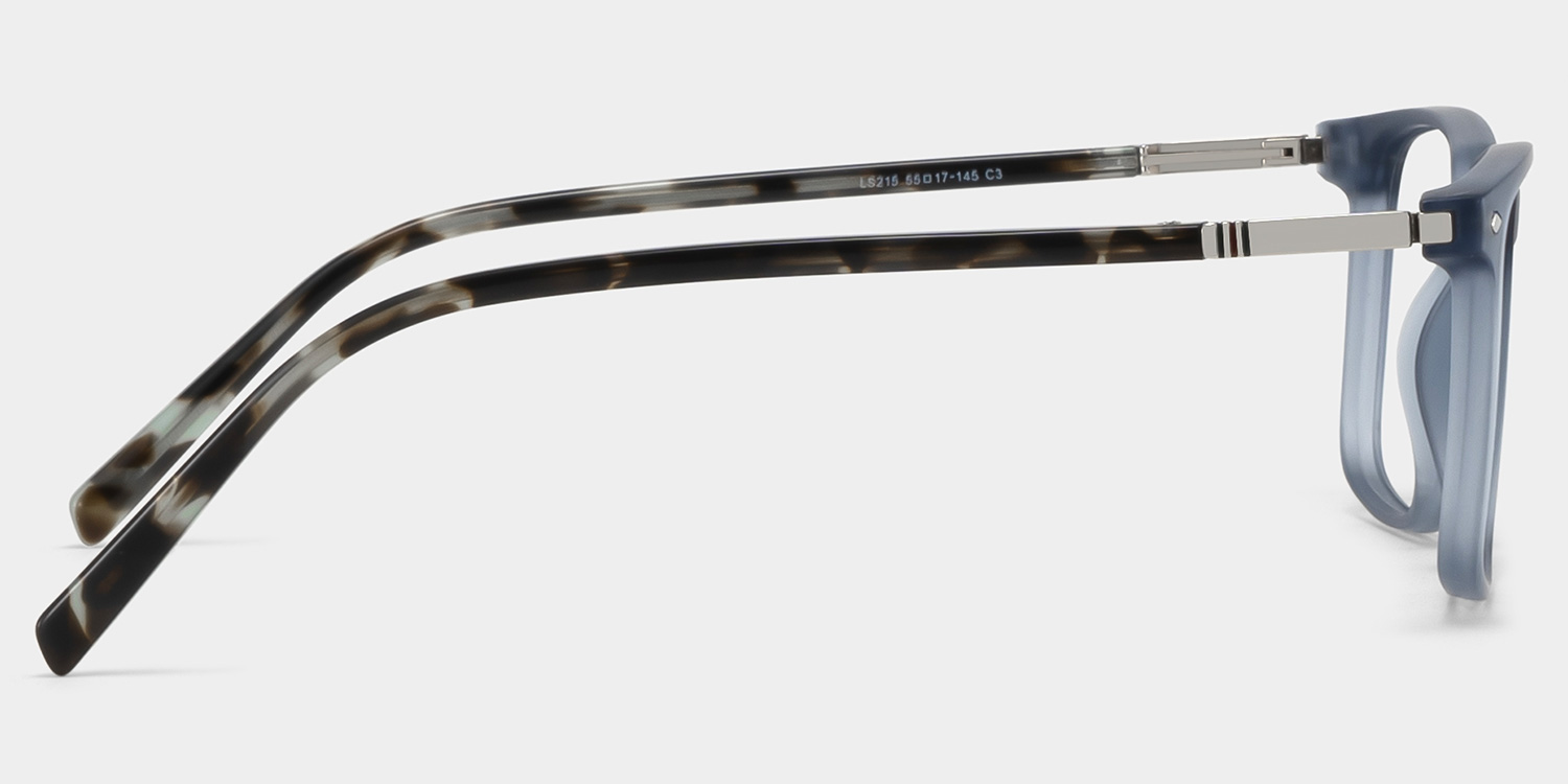 Tobias Blau Rechteckig Brille5