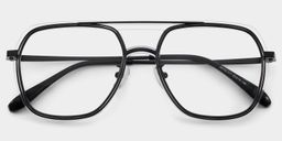 Ella Schwarz Pilot Brille2