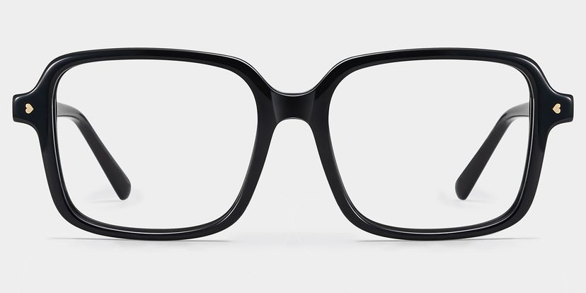 Talia Schwarz Quadratisch Brille