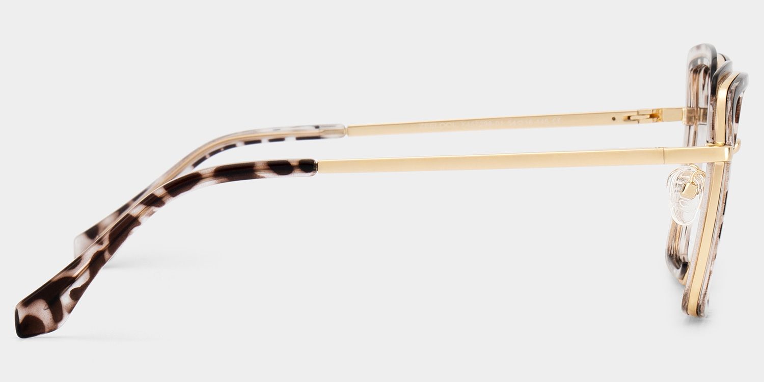 Chris Schwarz-Tortoise Geometrisch Brille4