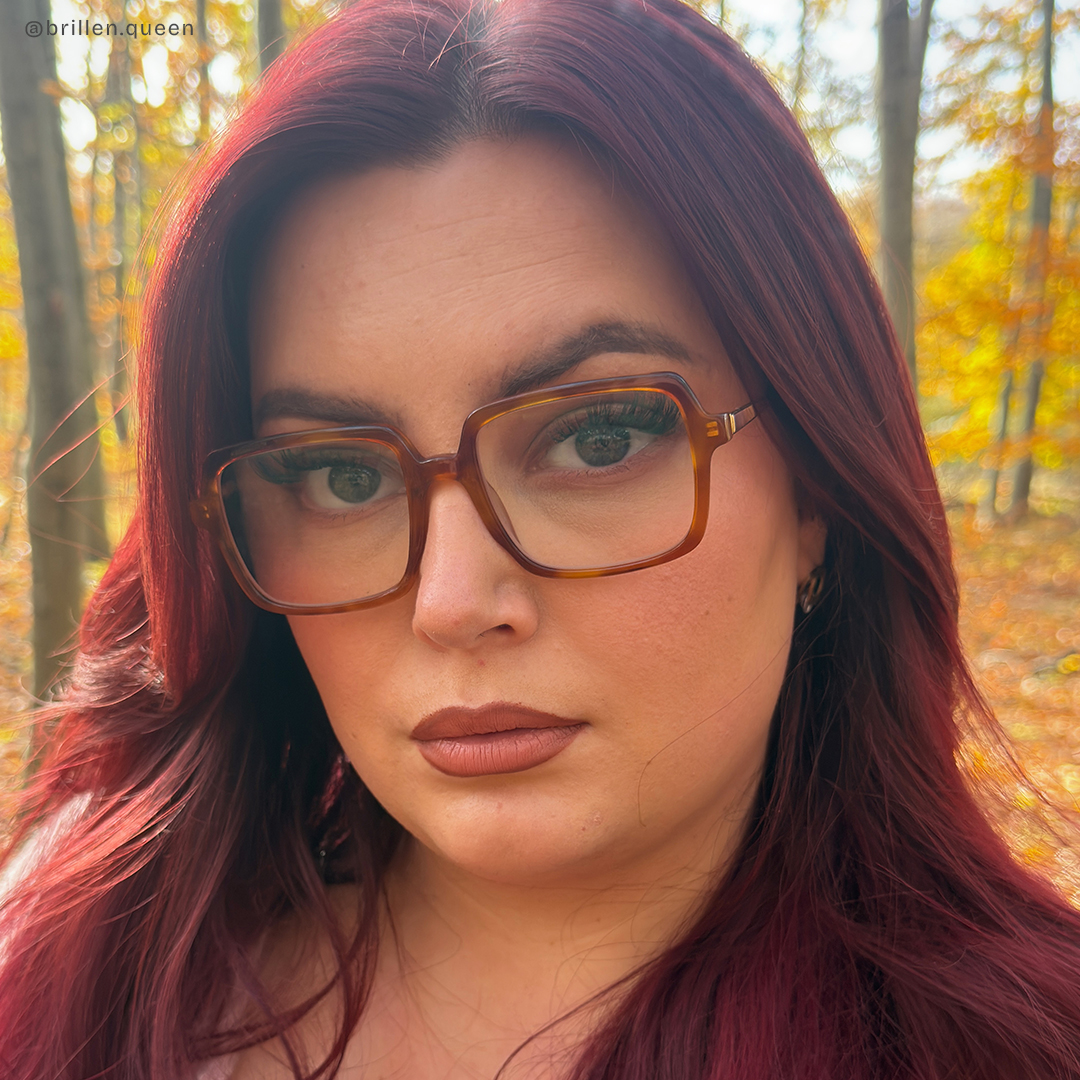 Beatrice Gelb Rechteckig Brille9