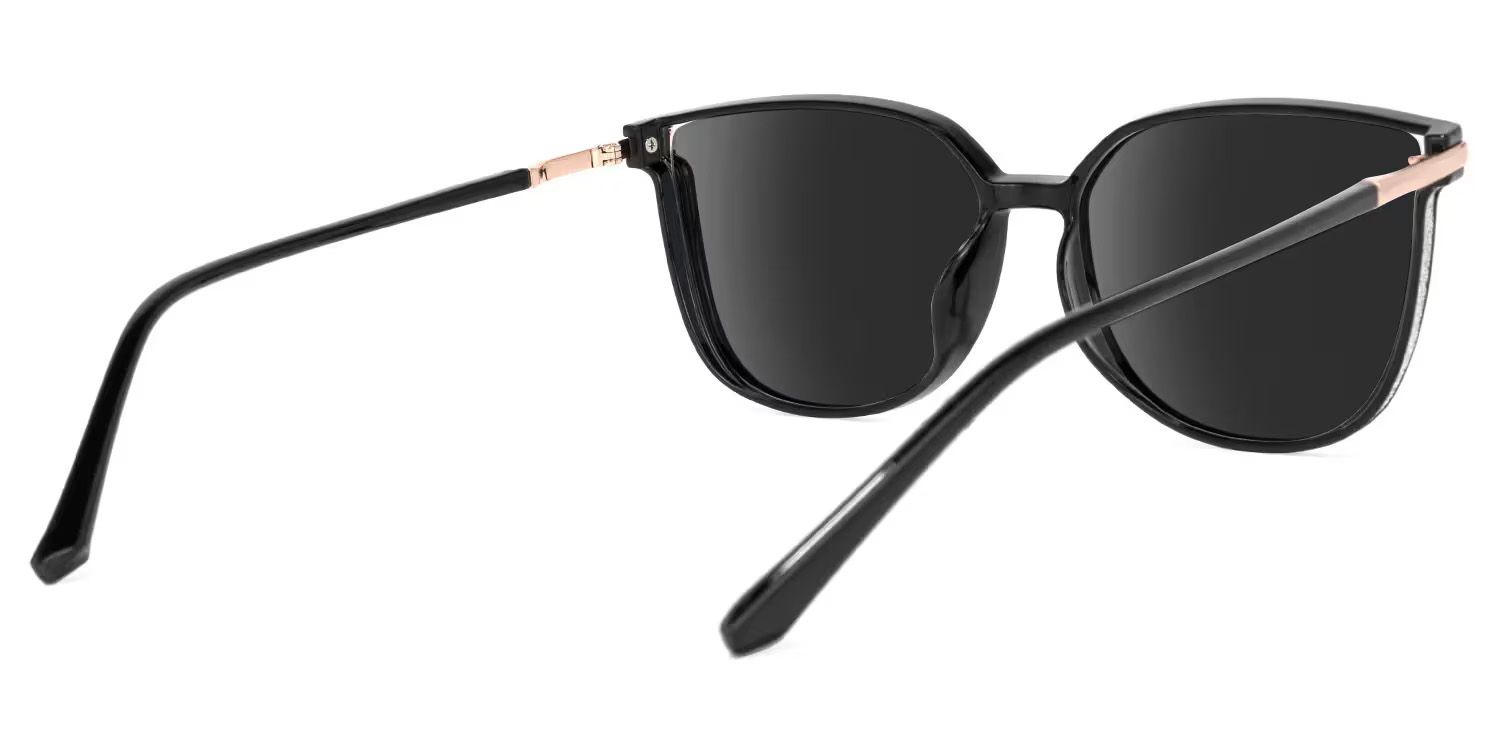 Walden Schwarz Cateye Brille3