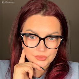 Alma Schwarz Schmetterling Brille9