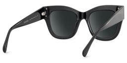 Minfia Schwarz-Rosa Quadratisch Brille4