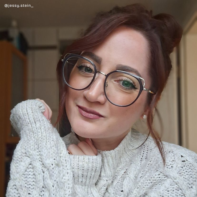 Ofelia Grau Geometrisch Brille