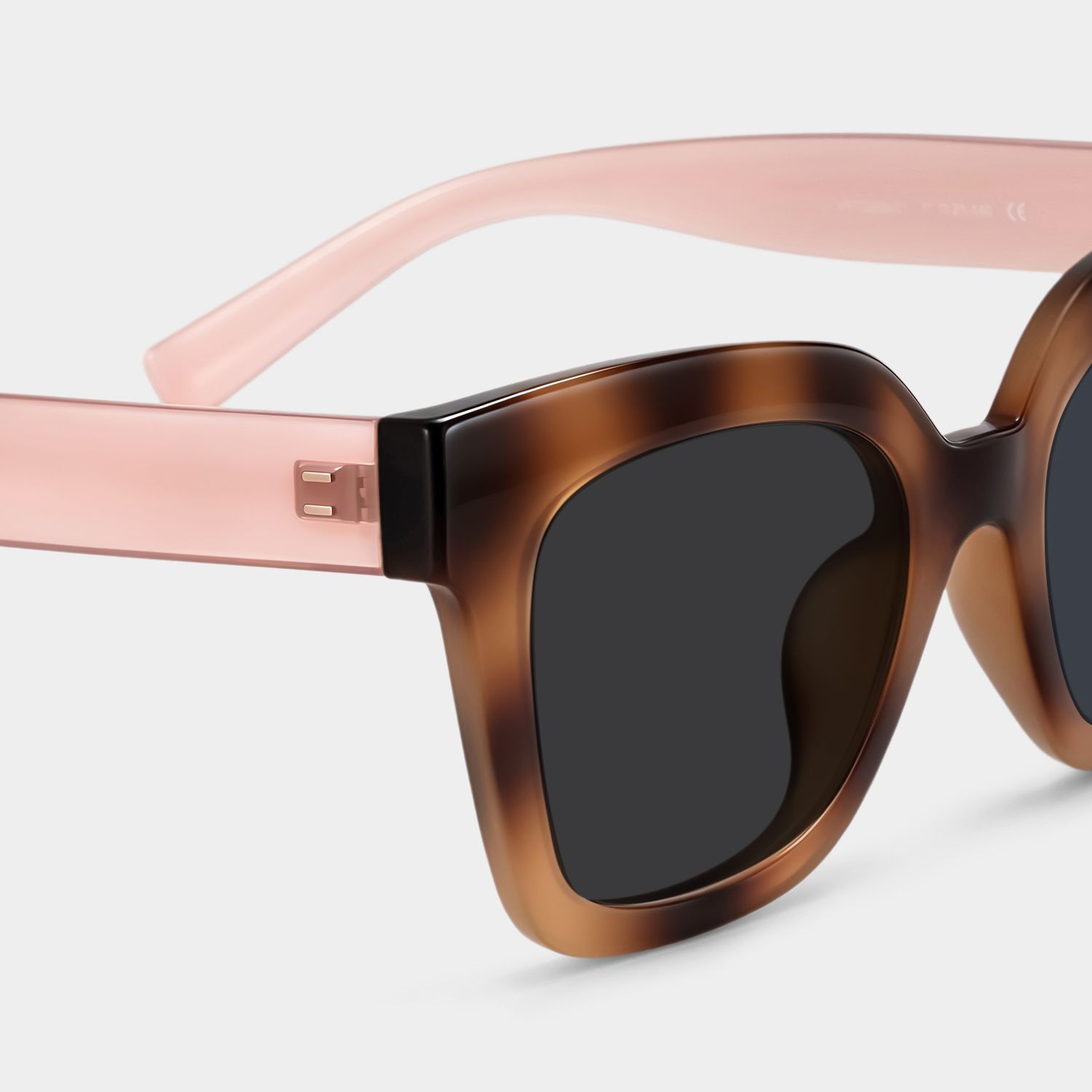 Malcolm Square Bernstein Sonnenbrille mit Sehstärke | ZEELOOL4