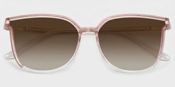 Walden Rosa Quadratisch Sonnenbrille1