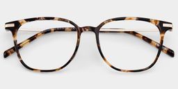 Florence Tortoise Rechteckig Brille3