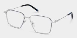 Ashley Silber  Quadratisch Brille4