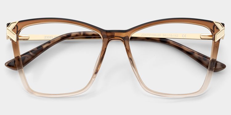 Mia Braun Quadratisch Brille