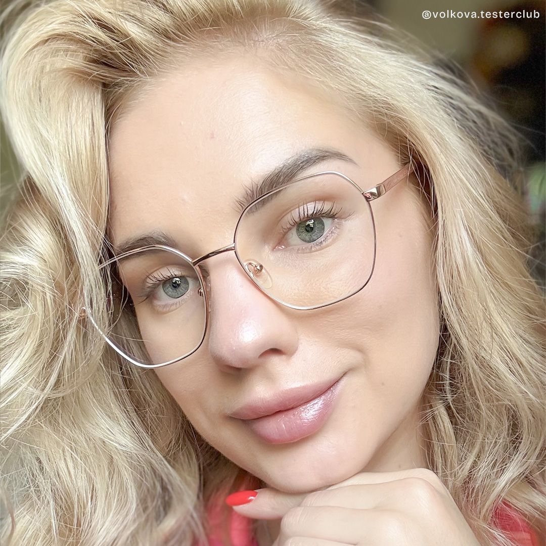 Perry Roségold Geometrisch Brille8