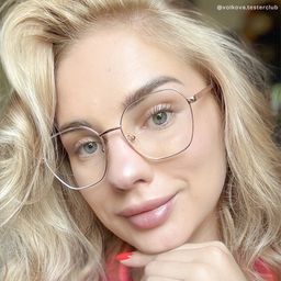 Perry Roségold Geometrisch Brille8